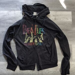 The Beatles Black Cotton Blend Apparel